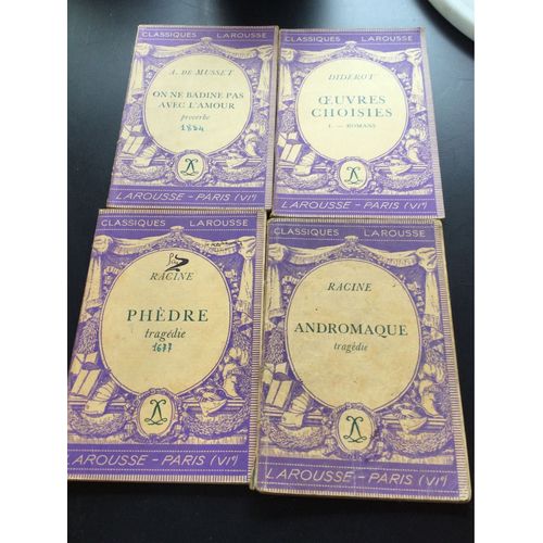 Lots De Livres Classiques Larousse