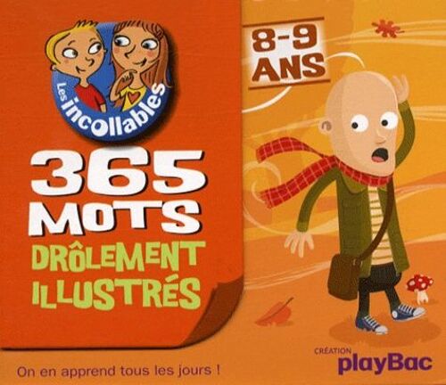 365 Mots Drôlement Illustrés 8-9 Ans
