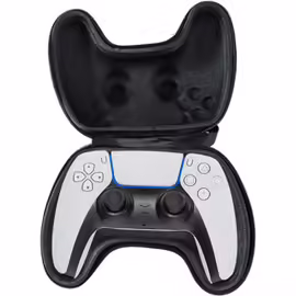 Étui de Transport en EVA Coque,Sac de transport portable contrôleur de jeu,EVA pour contrôleur de Jeu,PS5 Controllers Protective Hard Shell Travel Carrying Bag,Contrôleur Antichoc Housse de Transport