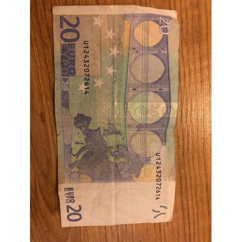 Billet 20€ 2002