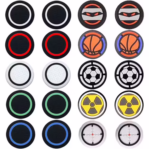 Lot de 20 poignées pour manette ps5 | Grips pour PS4 | Housse de manette ps5 | Thumbstick ps5 | Couvre joystick Xbox One Series X/S | Couvercles de joystick ps4 | Ps5 Accessoires | Grips ps5