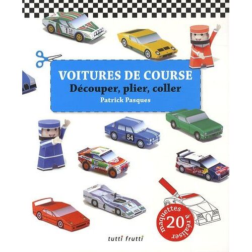 Voitures De Course - Découper, Plier, Coller