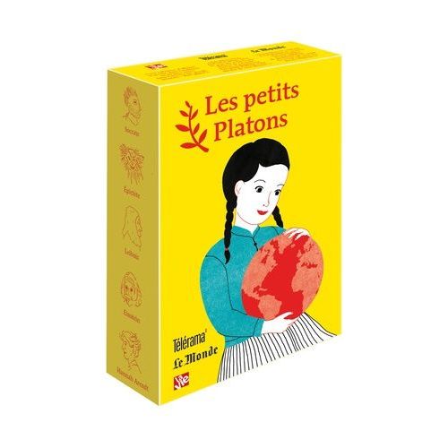 Les Petits Platons - Coffret En 5 Volumes : Socrate Est Amoureux - La Révolte D'epictète - Leibniz Ou Le Meilleur Des Mondes Possibles - Les Illuminations D'albert Einstein - Le Petit...