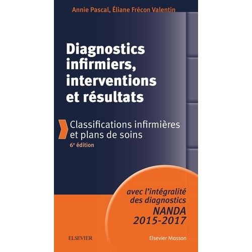 Diagnostics Infirmiers, Interventions Et Résultats - Classifications Infirmières Et Plans De Soins
