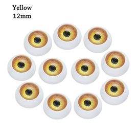 Yeux De Sécurité De Poupée En Plastique, 10 Pièces, 12mm/20mm, Pour Animal, Jouet, Fabrication De Marionnettes Pour Bjd, Yeux Ronds, ¿Il De Dinosaure, Accessoires Artisanaux Diy