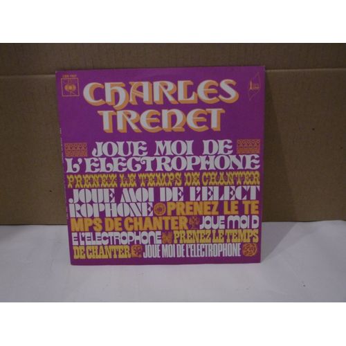 Joue Moi De L'électrophone - Prenez Le Temps De Chanter