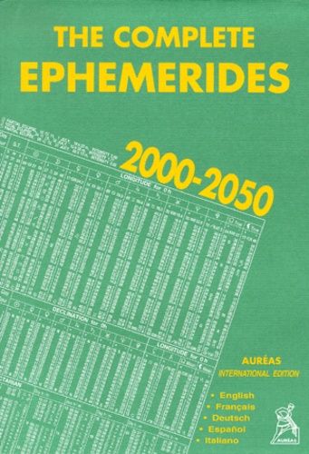 Éphemerides, 2000-2050 - 0h Td