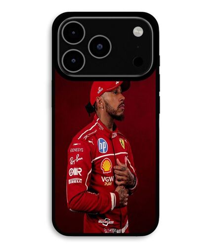 Coque Pour iPhone 17 Pro Max Lewis Hamilton Official Ferrari Wallpaper Maniacase