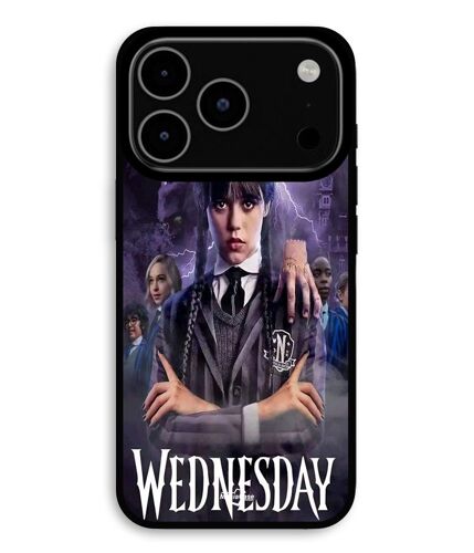 Coque Pour iPhone 17 Pro Mercredi Adams séries wednesday saison 2 Maniacase