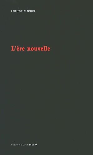 L'ère Nouvelle