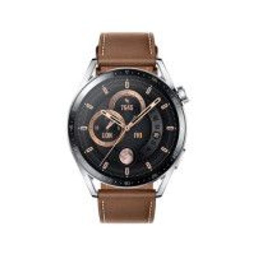 MONTRE CONNECTÉE HUAWEI WATCH GT 3 46MM CLASSIC MARRON