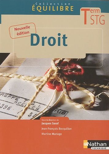 Droit Tle Stg