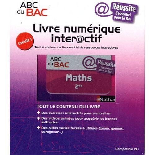 Livre Numérique Interactif : Maths 2e