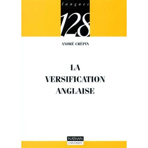La Versification Anglaise