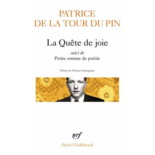 La Quête De Joie - Suivi De Petite Somme De Poésie