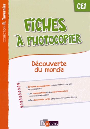Fiches À Photocopier Découverte Du Monde Ce1