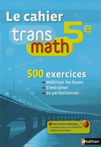 Le Cahier Transmath 5e