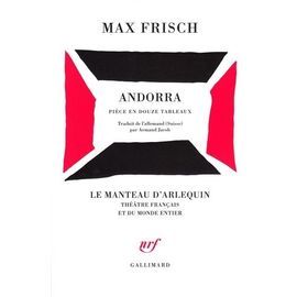 Andorra - Pièce En 12 Tableaux, - Zurich, Schauspielhaus, 2 Novembre 1961