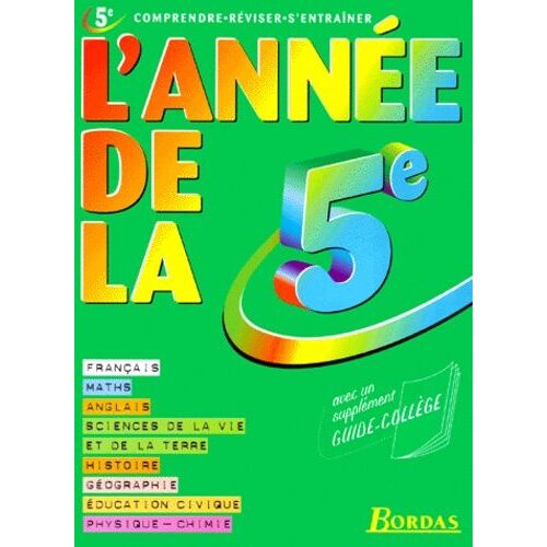 L'année De La 5e