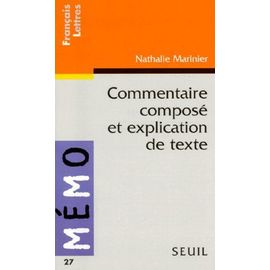 Commentaire Composé Et Explication De Texte