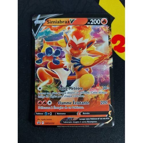 Carte Pokemon - Simiabraz V - Promo - Swsh252