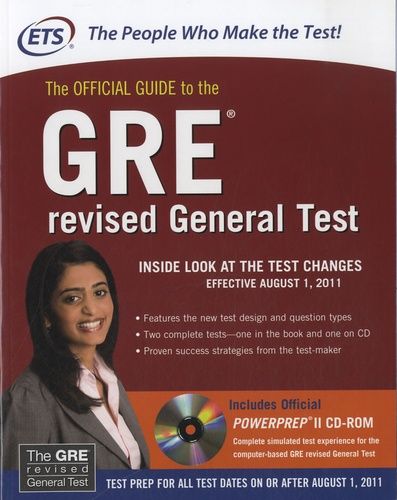 The Official Guide To The Gre Revised General Test - (1 Cd-Rom)