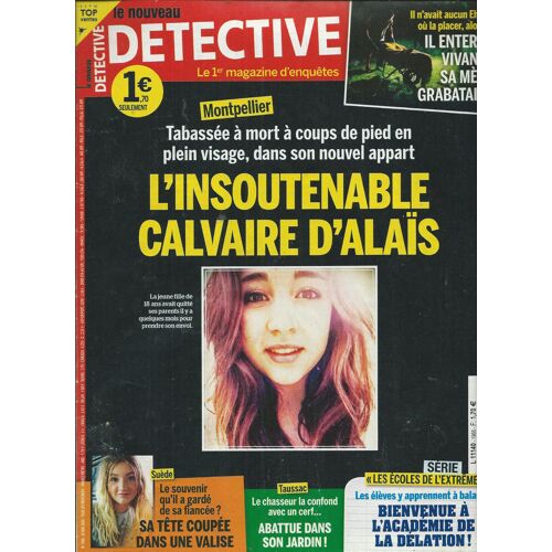 Le Nouveau Détective 20/05/2020 Montpellier Cavlvaire D' Alaïs, Uddevalla Suède, Taussac, Rungis, Mougins, Couvin , Jingbian, Colorado Springs, Saint-Jean-D'angély, New York