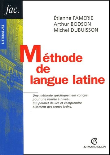 Méthode De Langue Latine