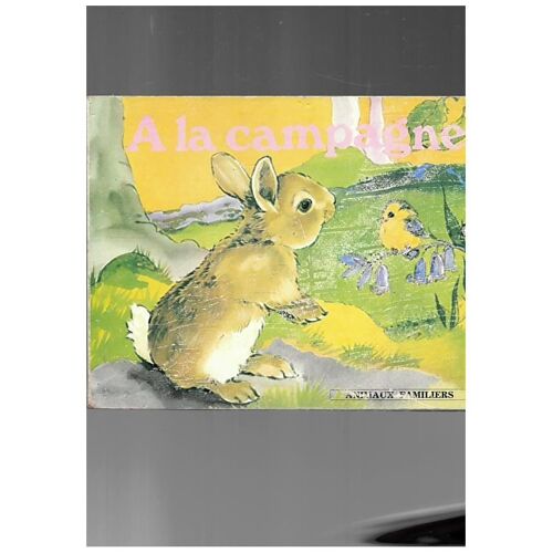 À La Campagne, Livre Cartonné