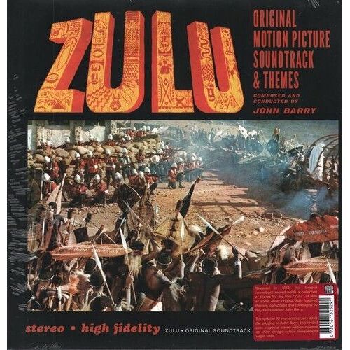 John Barry - Zulu (Original Soundtrack) [Vinyl Lp] Colored Vinyl, Orange
