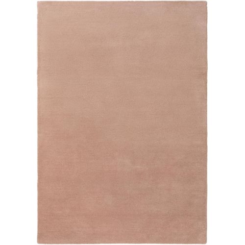 Tapis De Laine Bent Rose 200x300 Cm - Tapis Nature