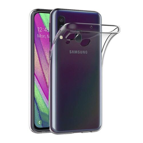 Coque Samsung Galaxy A40 Clear Hybrid-Coque-Transparente-Semi-Rigide