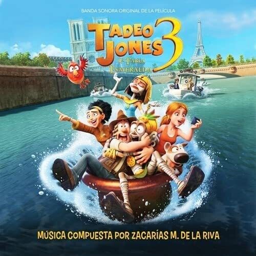 Zacarias De La Riva - Tadeo Jones 3: La Tabla Esmeralda (Original Soundtrack) [Compact Discs] Italy - Import