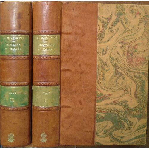 Histoire D'israël. Traduction Française Par Paul Auvray. 2 Volumes.
