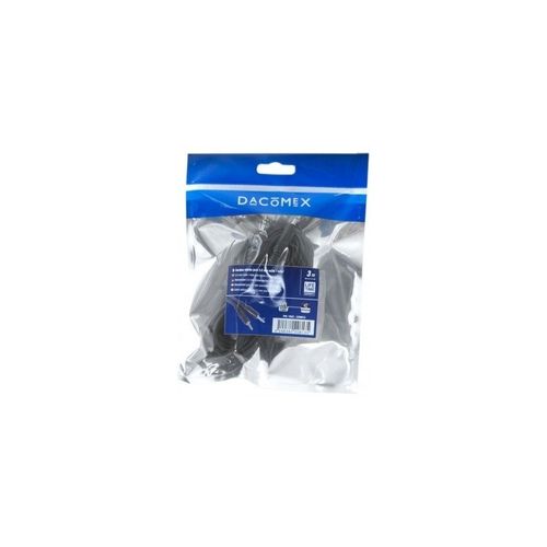 Dacomex sachet cordon jack 3.5mm mâle 3 mètres