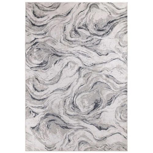 Tapis De Salon Moderne Tissé Plat Vicola 120x170 Cm Gris - Novatrend