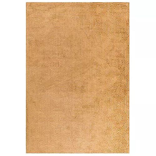 Tapis De Salon Moderne Tissé Plat Pulse 120x170 Cm Orange - Novatrend