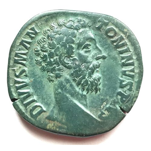 Le Grand Divin Antoninus Antonin Le Pieux Piéce De Monaie Bronze