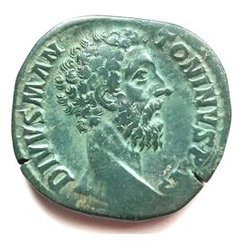 Le Grand Divin Antoninus Antonin Le Pieux Piéce De Monaie Bronze