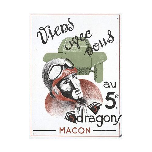 Affiche Mâcon Régiment Dragon