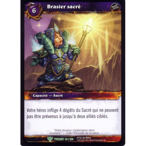 Brasier Sacré - Holy Blaze - 64/220 - U - Twilight Of The Dragons
