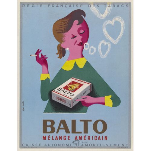 Affiche Balto Mélange Américain