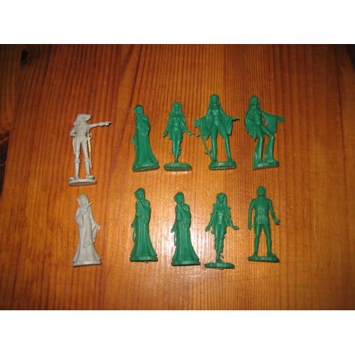 Lot 10 Figurines Albator Sylvidres 1978 Atlantic