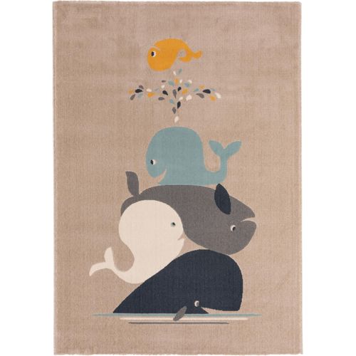 Tapis Enfant Fabius Beige 160x230 Cm - Tapis Pour Chambre D'enfants/Bébé