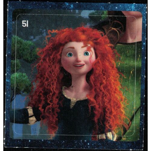 Cora Collector Vis Tes Rêves 2022 Rebelle Disney Pixar Mérida Autocollant 51
