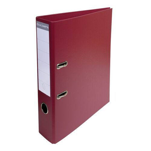 Exacompta Classeur À Levier Pvc A4 D70mm Premium Bordeaux