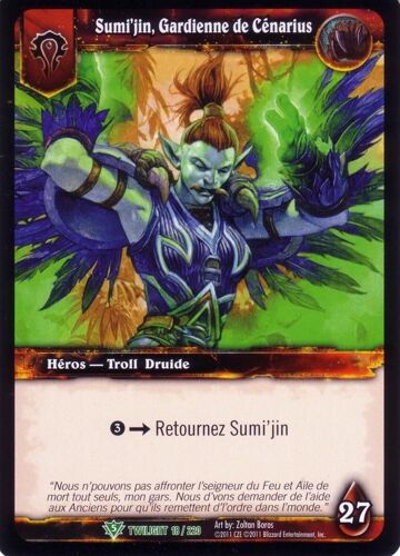 Sumi'jin Gardienne De Cénarius - Sumi'jin, Guardian Of Cenarius - 18/220 - U - Twilight Of The Dragons