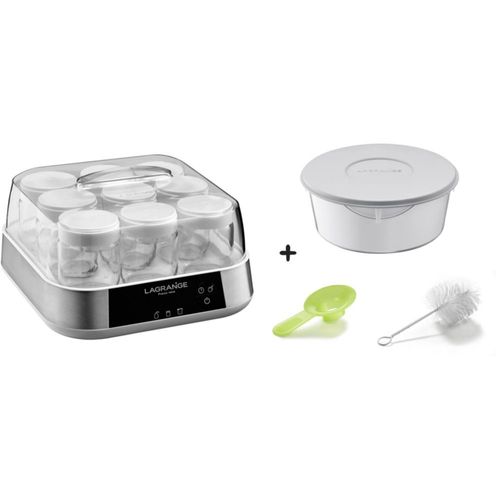 Yaourtière et fromagère Lagrange ligne + goupillon et entonnoir 459605
