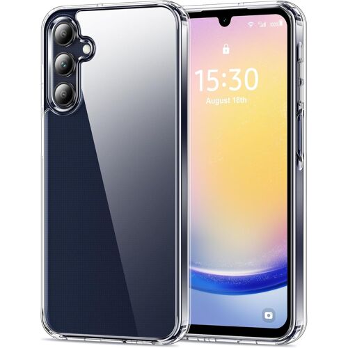 KALANKA-Coque pour Samsung Galaxy A25 4G/5G, Anti-Jaunissement Étui Téléphone Transparente, Housse de Protection Antichoc - Crystal Clear