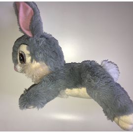 Doudou Lapin Panpan Thumper Disney Dysneyland Ressort Paris Gris Blanc Peluche Jouet Bunny Disney Land